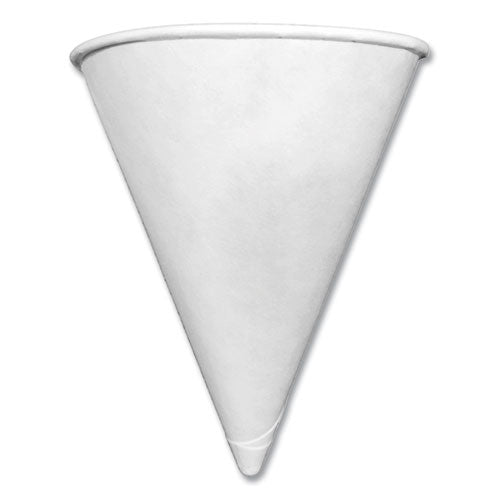 Image of Coffee Pro Paper Cone Cups, 4 oz, White, 200/Pack