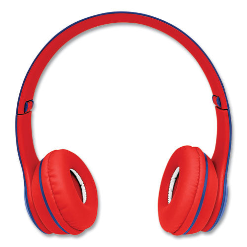 Image of Crayola® Boost Active Wireless Headphones, Blue/Red