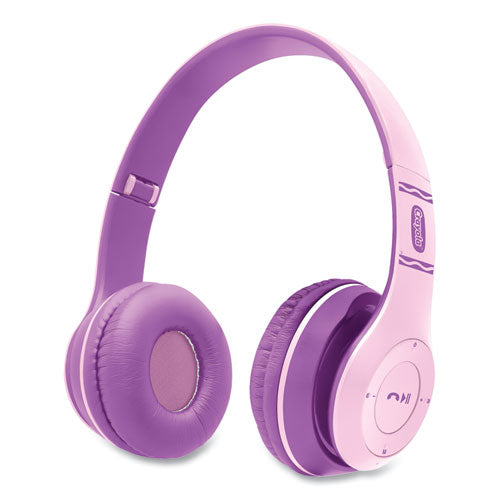 Image of Crayola® Boost Active Wireless Headphones, Pink/Purple