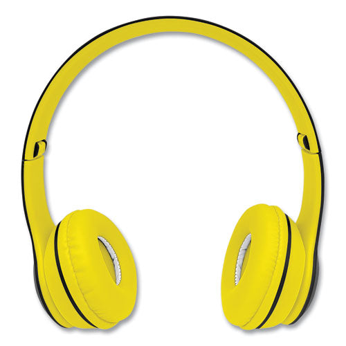 Image of Crayola® Boost Active Wireless Headphones, Black/Yellow