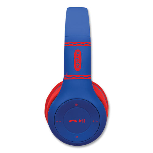 Image of Crayola® Boost Active Wireless Headphones, Blue/Red