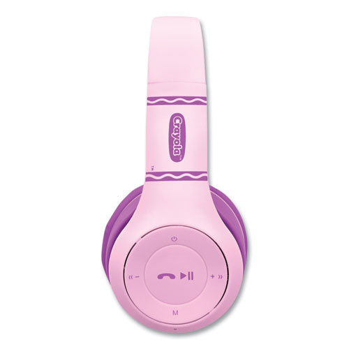 Image of Crayola® Boost Active Wireless Headphones, Pink/Purple