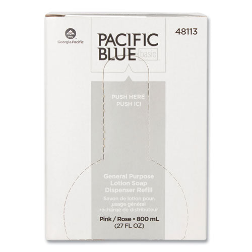 Image of Georgia Pacific® Professional Liquid General Purpose Soap Refill, 800 mL, 12/Carton