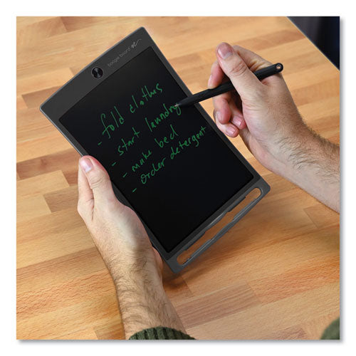 Image of Boogie Board Jot 8.5 Reusable Writing Tablet, 8.5" LCD Screen, 6.75" x 0.62" x 10.37", Gray