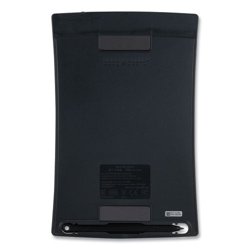 Image of Boogie Board Jot 8.5 Reusable Writing Tablet, 8.5" LCD Screen, 6.75" x 0.62" x 10.37", Gray