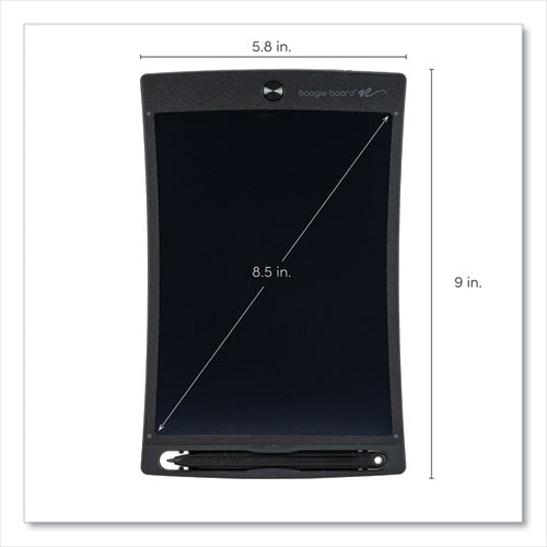 Image of Boogie Board Jot 8.5 Reusable Writing Tablet, 8.5" LCD Screen, 6.75" x 0.62" x 10.37", Gray