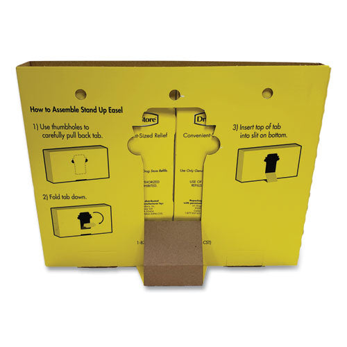 Image of Lil' Drugstore® Single-Dose Medicine Dispenser, 105-Pieces, Plastic Case, Yellow