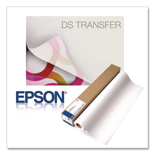 Image of Epson® Cold Press Bright Fine Art Paper Roll, 19 Mil, 60" X 50 Ft, Textured Matte White
