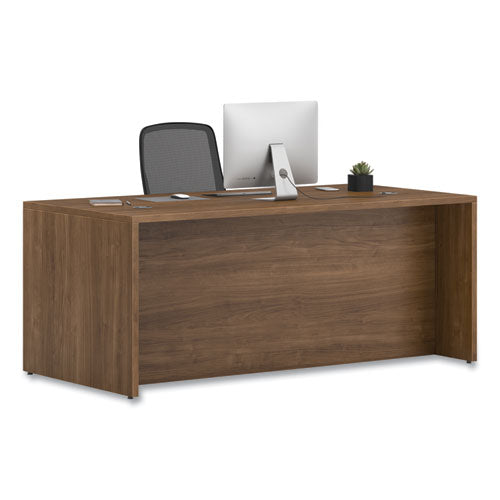 Image of HON® 10500 Series Double Full-Height Pedestal Desk, Left: Box/Box/File, Right: File/File, 72" x 36" x 29.5", Pinnacle