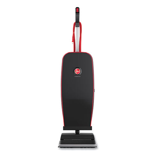 Image of Hoover® Commercial Task Vac Soft Bag Lightweight Upright, 12" Cleaning Path, Black