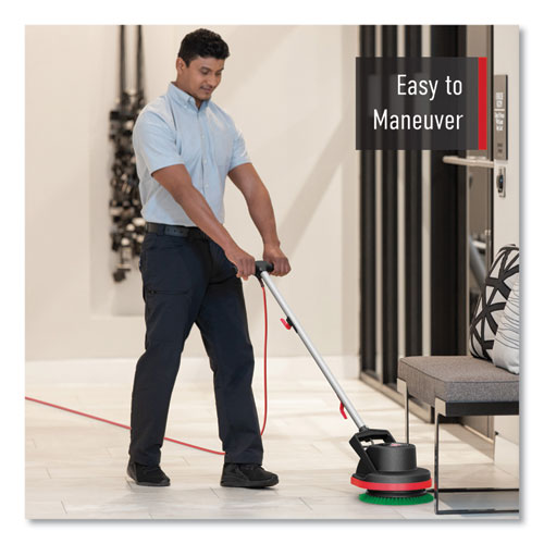 Image of Hoover® Commercial Ground Command Heavy Duty 21" Floor Machine, 0.5 hp, 175 rpm, 13" Pad
