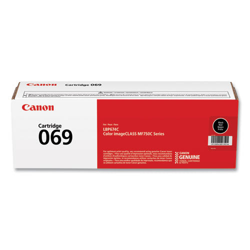 Image of Canon® 5094C001 (069) Toner, 2,100 Page-Yield, Black