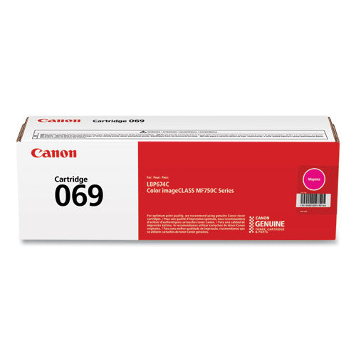 Image of Canon® 5092C001 (069) Toner, 1,900 Page-Yield, Magenta