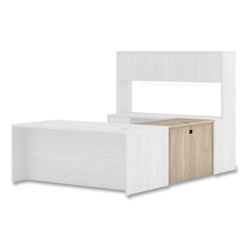Image of HON® 10500 Series Bridge, 47" x 24" x 29.5", Kingswood Walnut