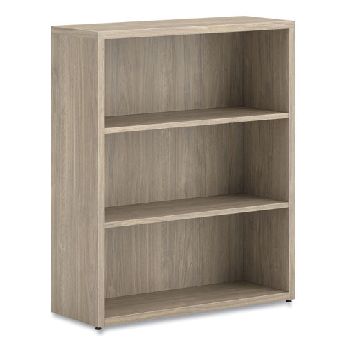 Image of HON® 10500 Series Laminate Bookcase, Three Shelves, 36" x 13" x 43.75", Kingswood Walnut