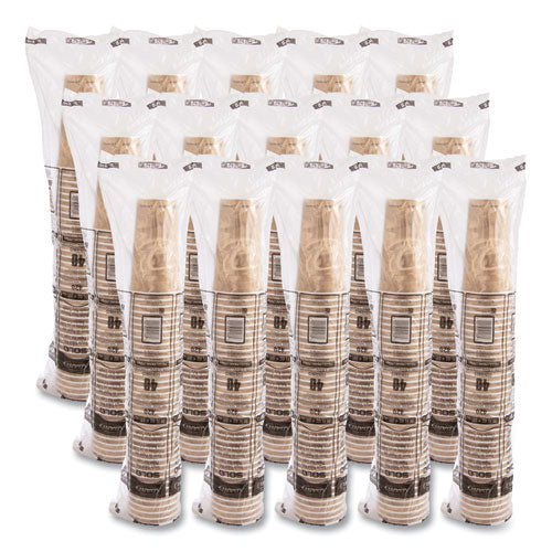 Image of SOLO® Single Sided Poly Paper Hot Cups, 20 Oz, Mistique Design, 40/bag, 15 Bags/carton