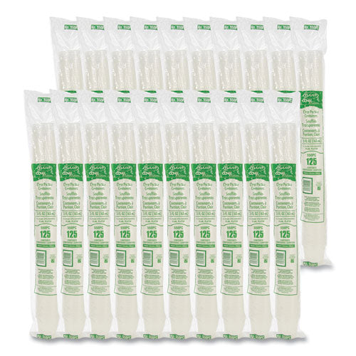 Image of Dart® Conex Complements Portion/Medicine Cups, 5.5 oz, Plastic, Translucent, 125/Bag, 20 Bags/Carton