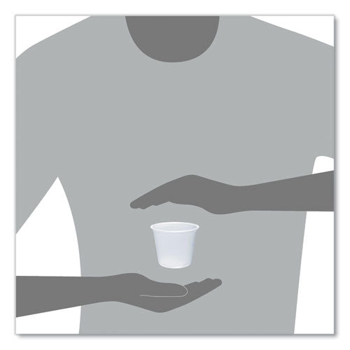 Image of Dart® Conex Complements Portion/Medicine Cups, 5.5 oz, Plastic, Translucent, 125/Bag, 20 Bags/Carton