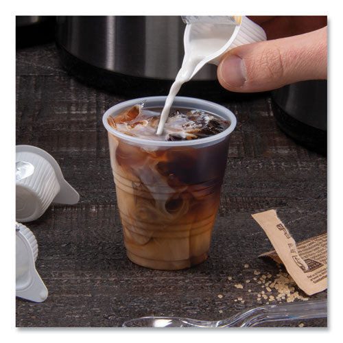 Image of Dart® High-Impact Polystyrene Cold Cups, 5 oz, Plastic, Translucent, 100/Pack