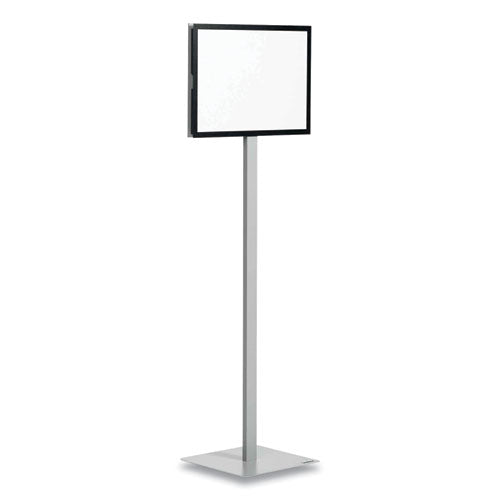 Image of Durable® Info Basic Floor Stand, 55.31" Tall, Black Stand, 11 x 17 Face