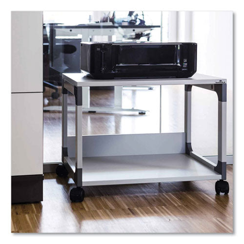 Image of Durable® System 48 Multi-Function Trolley, Metal, 2 Shelves, 23.6 x 18.7 x 17, Gray