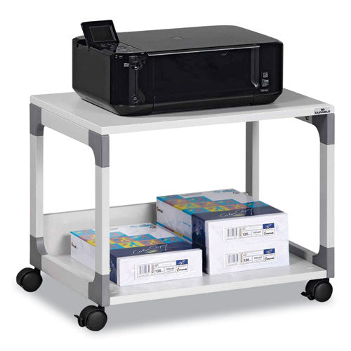 Image of Durable® System 48 Multi-Function Trolley, Metal, 2 Shelves, 23.6 x 18.7 x 17, Gray