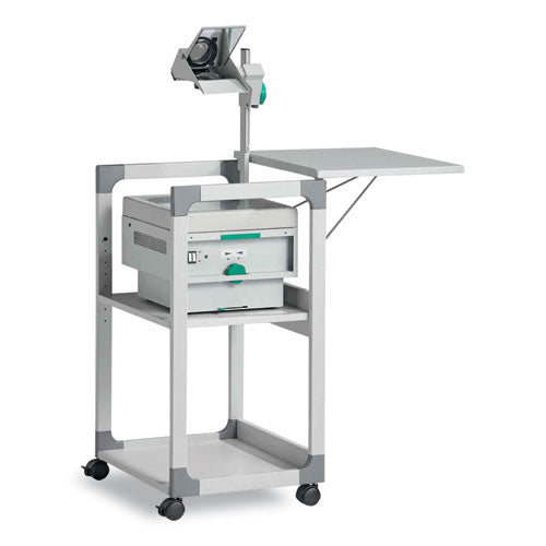 Image of Durable® 3-Tier Multimedia Trolley for Projectors, Metal, 3 Shelves, 20 x 17 x 34.75, Gray