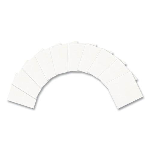 Image of Post-it® Transparent Notes, Unruled, 3" x 3", Transparent, 36 Sheets/Pad, 10 Pads/Pack