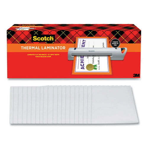 Image of Scotch Advanced Thermal Laminator, 13" Max Document Width, 5 mil Max Document Thickness