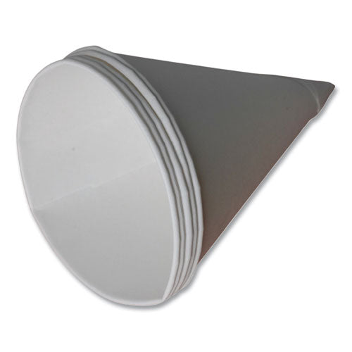 Image of Eco Touch Cone Cups, 4.5 oz, Sugarcane, White, 5,000/Carton