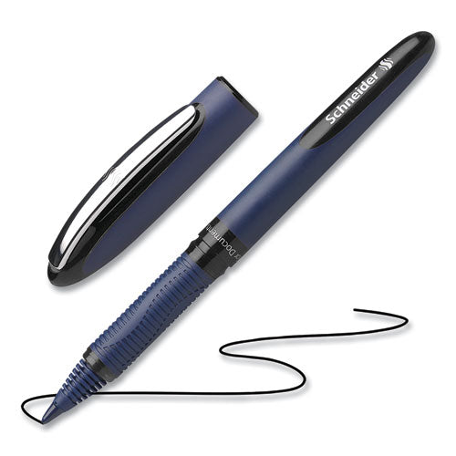 Image of Schneider® One Business Rollerball Pen, Stick, Fine 0.6 mm, Assorted Ink and Barrel Colors, 4/Pack