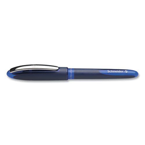 Image of Schneider® One Business Rollerball Pen, Stick, Fine 0.6 mm, Assorted Ink and Barrel Colors, 4/Pack