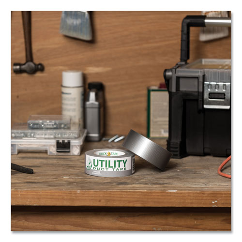 Image of Duck® Utility Grade Tape, 3" Core, 1.88" x 55 yds, Silver