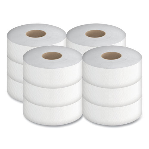 Image of Cascades PRO Select Jumbo Bath Tissue, Septic Safe, 2-Ply, White, 3.3" X 1,000 Ft, 12 Rolls/carton