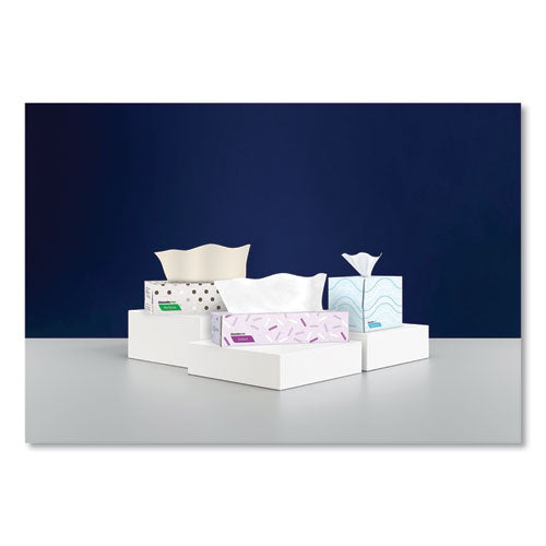 Image of Cascades PRO Signature Facial Tissue, 2-Ply, White, Cube, 90 Sheets/box, 36 Boxes/carton