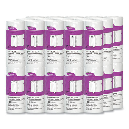 Image of Cascades PRO Select Kitchen Roll Towels, 2-Ply, 8 X 11, 85/roll, 30/carton