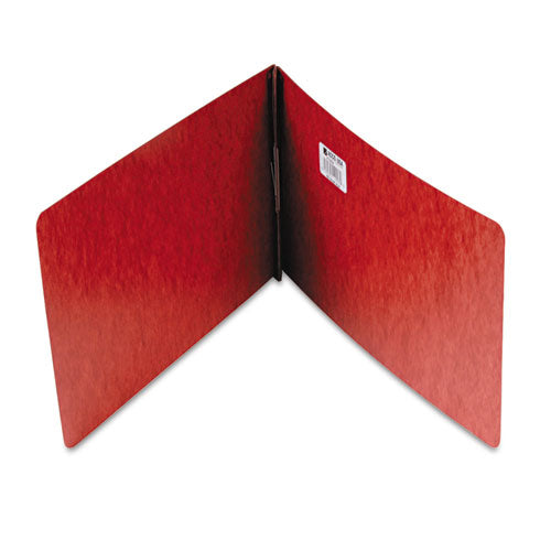 Image of ACCO Pressboard Report Cover With Tyvek Reinforced Hinge, Two-Piece Prong Fastener, 2" Capacity, 8.5 X 14, Red/red
