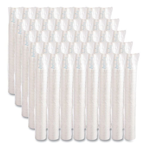 Image of Dart® Graduated Foam Medical Cups, 16 Oz, White, 25/pack, 40 Packs/carton