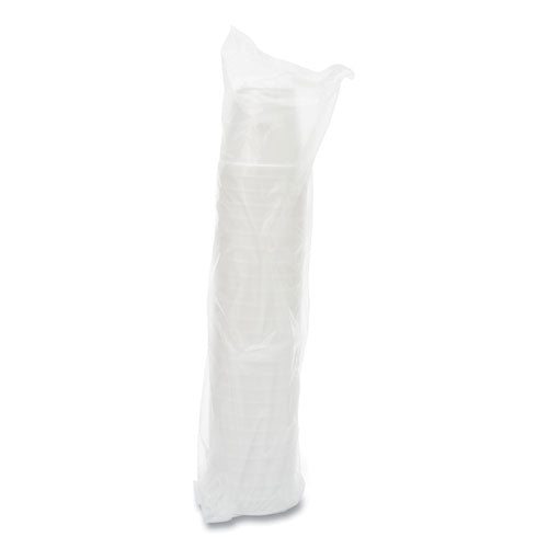 Image of Dart® Foam Containers, Squat, 16 oz, White, 25/Bag, 20 Bags/Carton