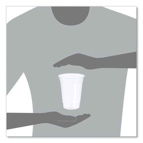 Image of Dart® Conex ClearPro Plastic Cold Cups, 16 oz, Clear, 50/Pack, 20 Packs/Carton