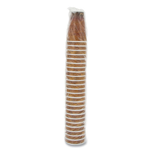 Image of Dart® Fusion Escape Foam Hot/cold Cups, 16 Oz, Brown/black, 1,000/carton