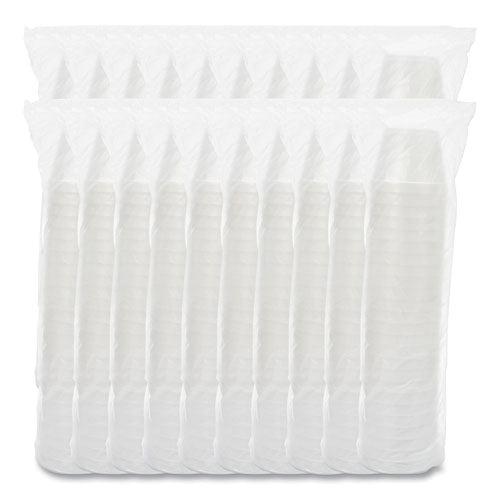 Image of Dart® Foam Containers, 24 Oz, White, 25/bag, 20 Bags/carton