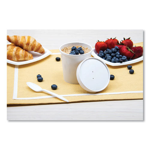 Image of SOLO® Flexstyle Double Poly Food Combo Packs, 16 oz, Symphony, Paper, 25 Combos/Sleeve, 10 Sleeves/Carton
