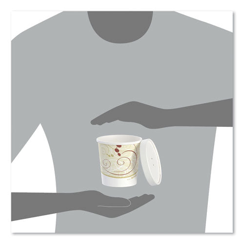 Image of SOLO® Flexstyle Double Poly Food Combo Packs, 16 oz, Symphony, Paper, 25 Combos/Sleeve, 10 Sleeves/Carton