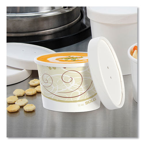 Image of SOLO® Flexstyle Double Poly Food Combo Packs, 12 oz, Symphony, Paper, 250/Carton