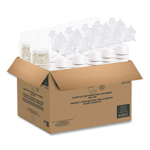 Image of SOLO® Flexstyle Double Poly Food Combo Packs, 12 oz, Symphony, Paper, 250/Carton
