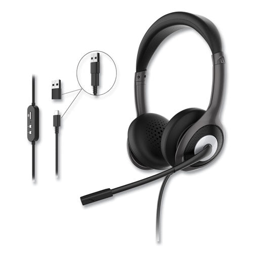 Image of Morpheus 360® HS5600SU Connect USB Stereo Headset with Boom Microphone