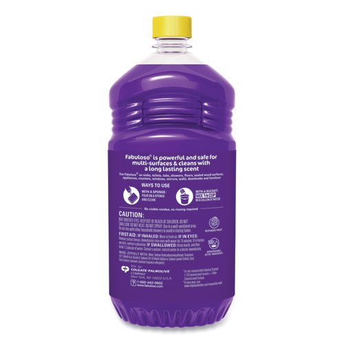 Image of Fabuloso® Multi-Use Cleaner, Lavender Scent, 56 Oz Bottle