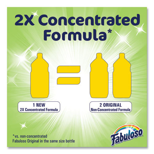 Image of Fabuloso® Multi-Use Cleaner, Lemon Scent, 169 Oz Bottle, 3/carton