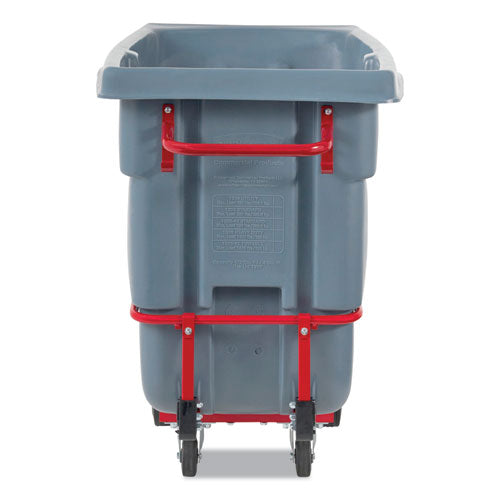 Image of Rubbermaid® Commercial 0.5 cu yd BRUTE DURATILT Frame Tilt Truck, Standard Duty, 850 lb Capacity, Gray